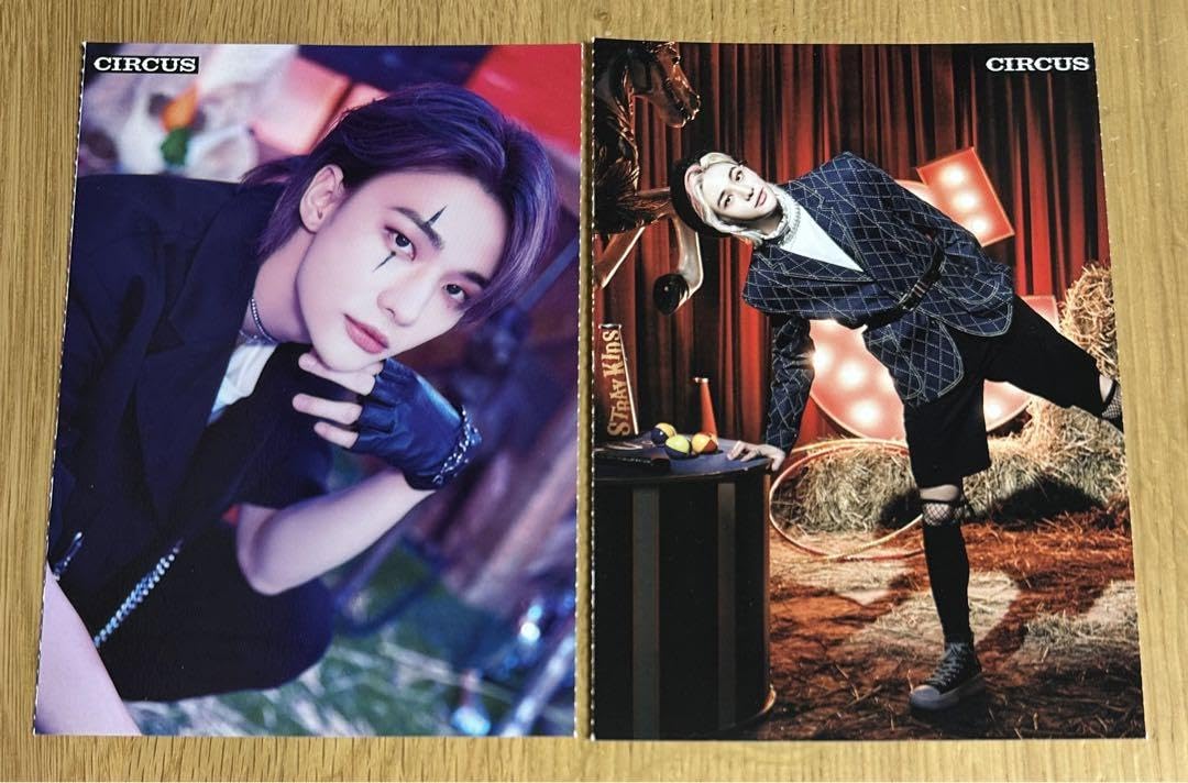 Amazon | stray kids スキズ circus サーカス ポストカード ヒョンジン