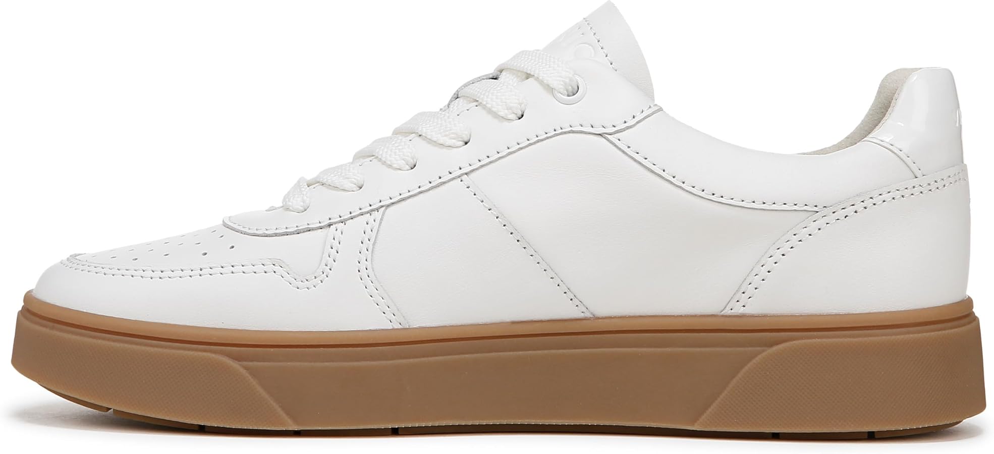 Amazon.com | Vionic Women's Kimmie Court White Gum Leather 5