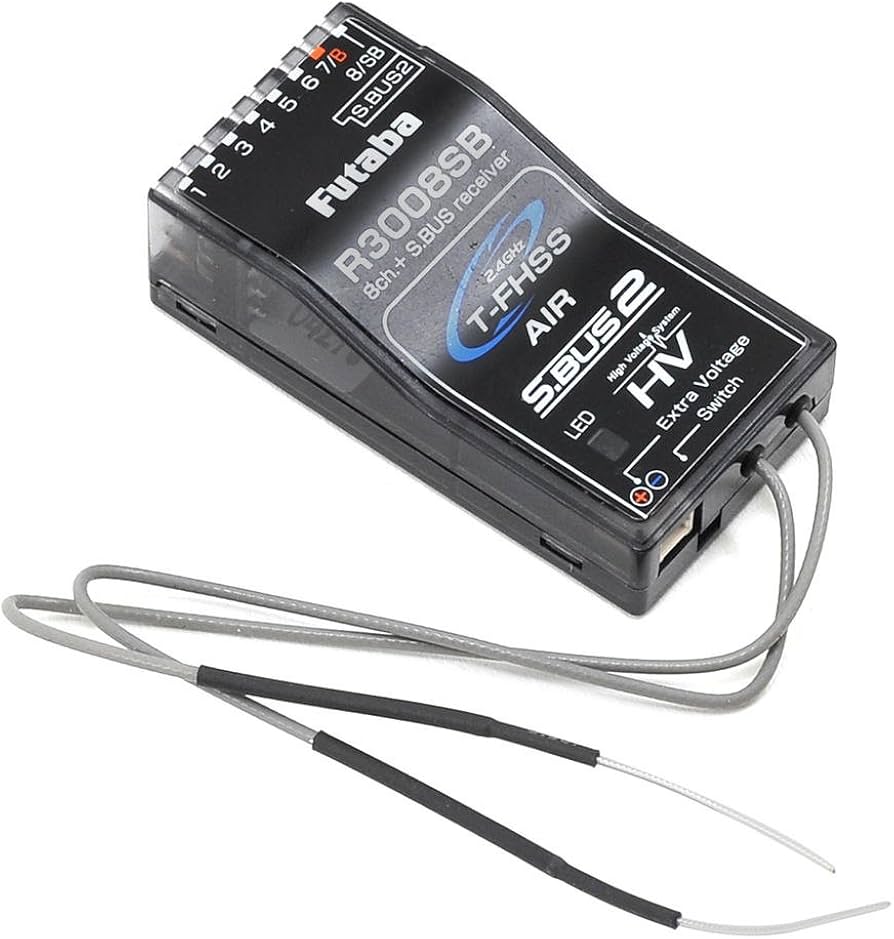 Amazon.com: Futaba R3008SB 2.4GHz T-FHSS 8/32-Channel S.Bus2 High