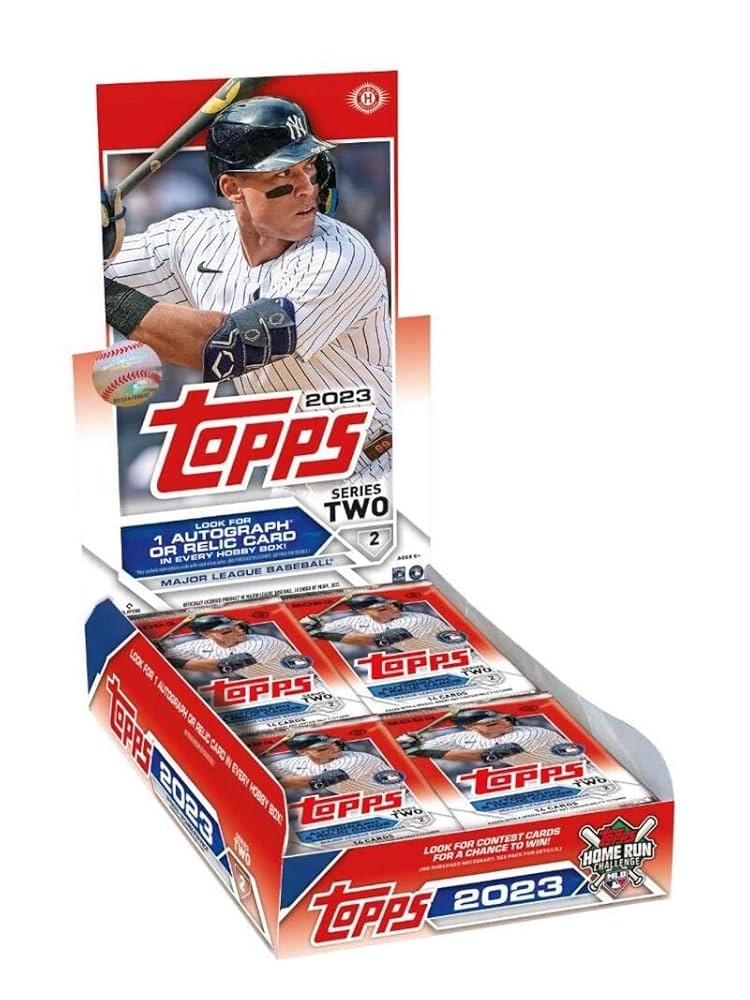 Amazon.co.jp: MLB 2023 Topps Series2 Baseball Card Hobby Box