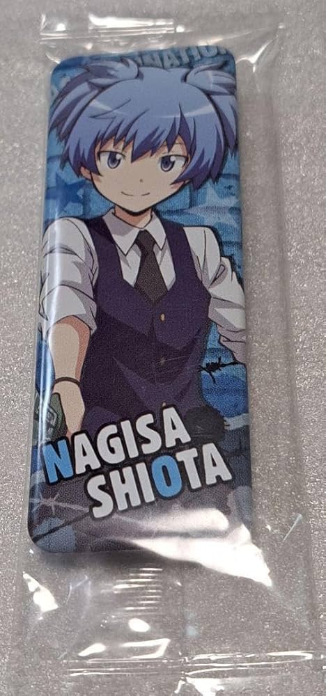 Amazon.co.jp: 潮田渚 暗殺教室 ロングカンバッジ 缶バッジ : おもちゃ