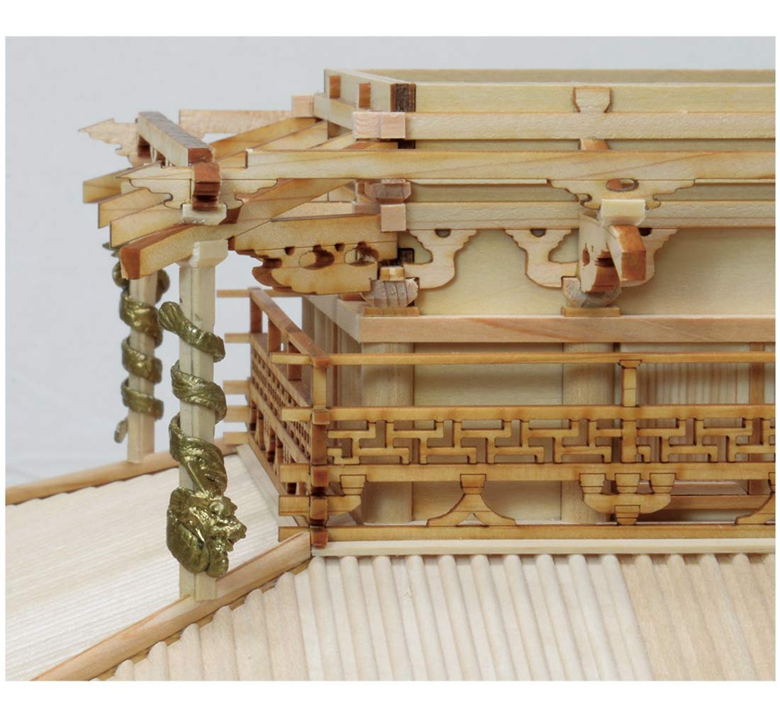Amazon | ウッディジョー 1/75 法隆寺 金堂 木製模型 組み立てキット
