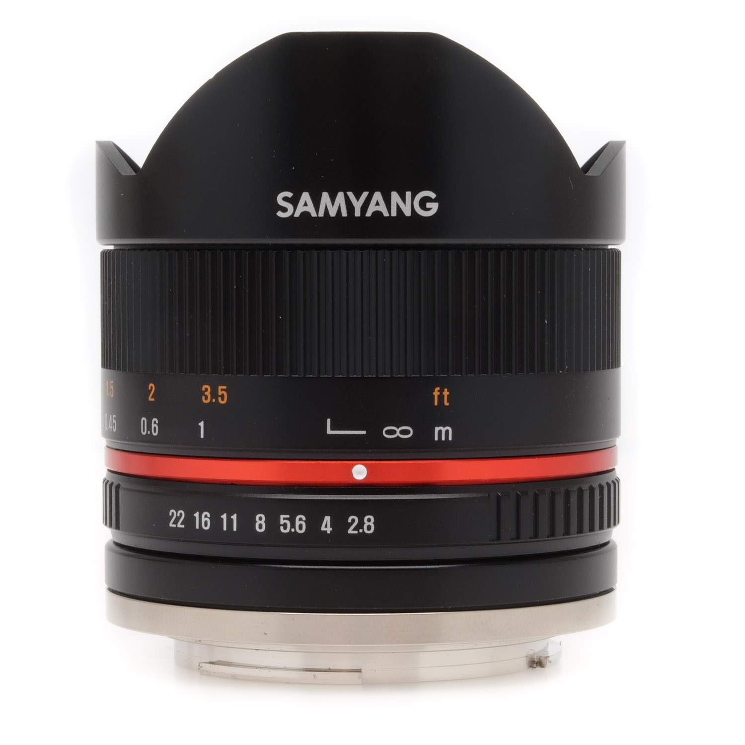 Amazon.com : Samyang 8mm F2.8 UMC Fisheye II (Black) Lens for