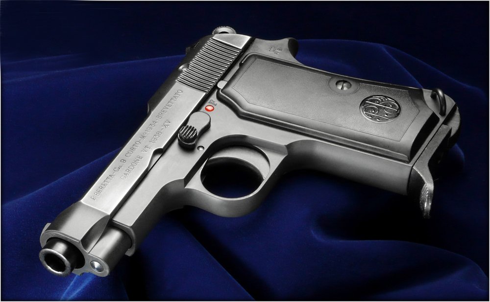 Amazon.co.jp: WA Super Real Gun WA Beretta M1934 Carbon Black HW