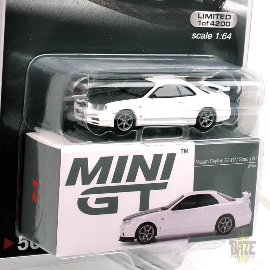 Amazon | MINI GT 1:64スケールアメリカ MiJo Toys 限定 GT-R R34 V
