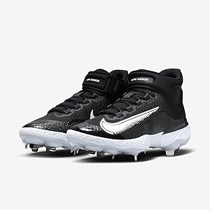Amazon | Nike Elite 4 ミッドメタル ベースボール スパイク アルファ