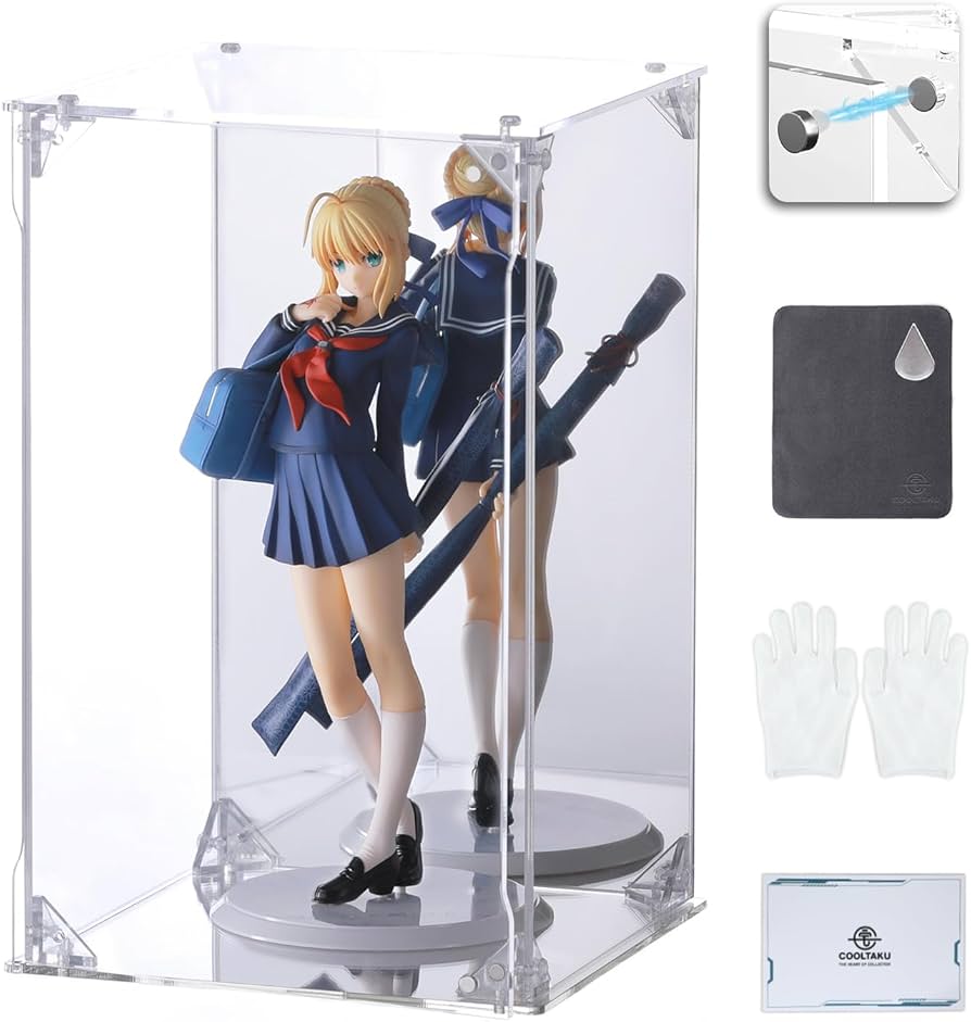 Amazon.co.jp: COOLTAKU フィギュアケース アクリル UVカット 台座