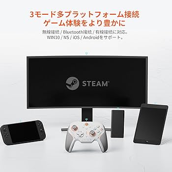 Amazon.co.jp: BIGBIG WON BLITZ2 コントローラー 無線/有線接続