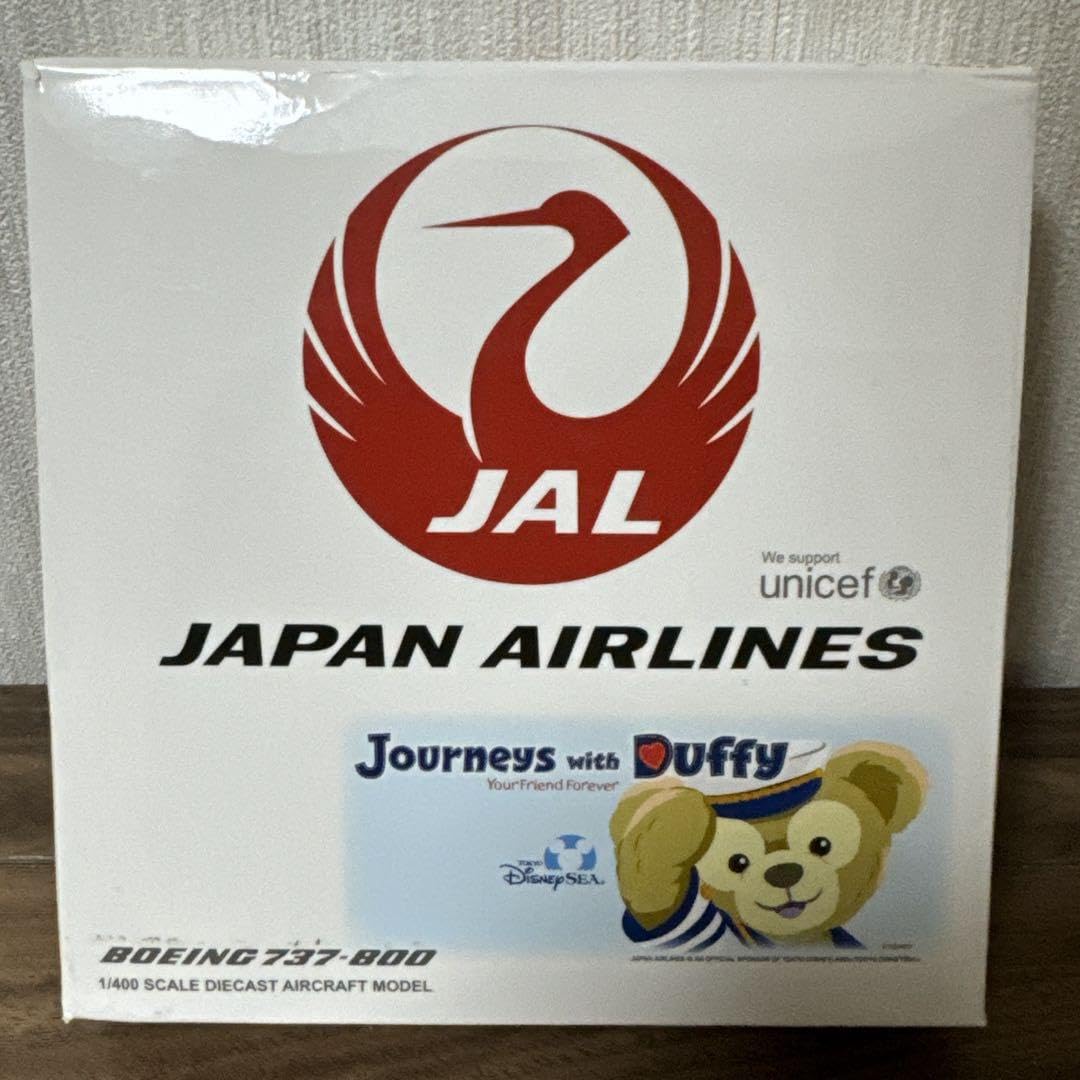 Amazon.co.jp: JC wings JAL 日本航空 ダッフィー B737-800 1/400