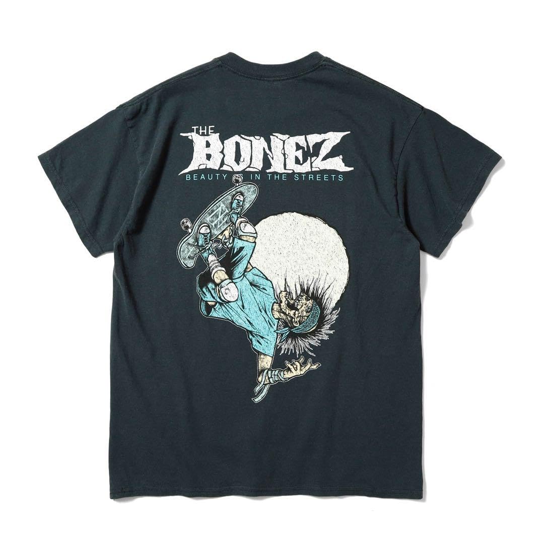 The BONEZクルーネック JESSE 新作 GRY Lサイズ The BONEZクルーネック