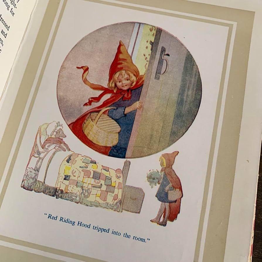 稀少1892年アンティーク美しい挿絵の絵本イギリス古書 洋書ジャンク