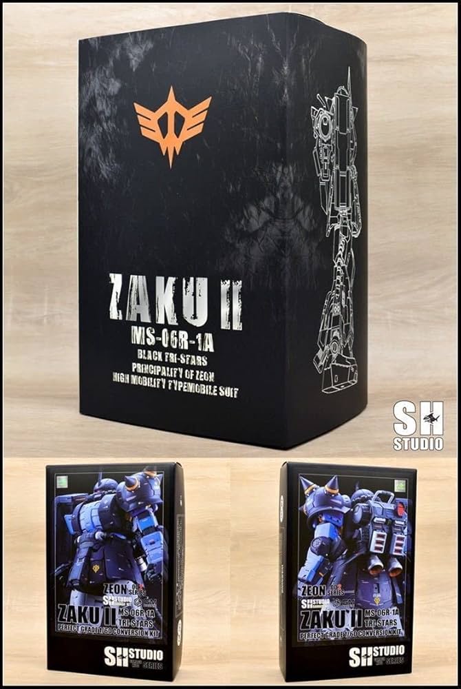 Amazon | G.M.dream × SH Studio通常版PG 1/60 MS-06R-1A 高機動型ザク