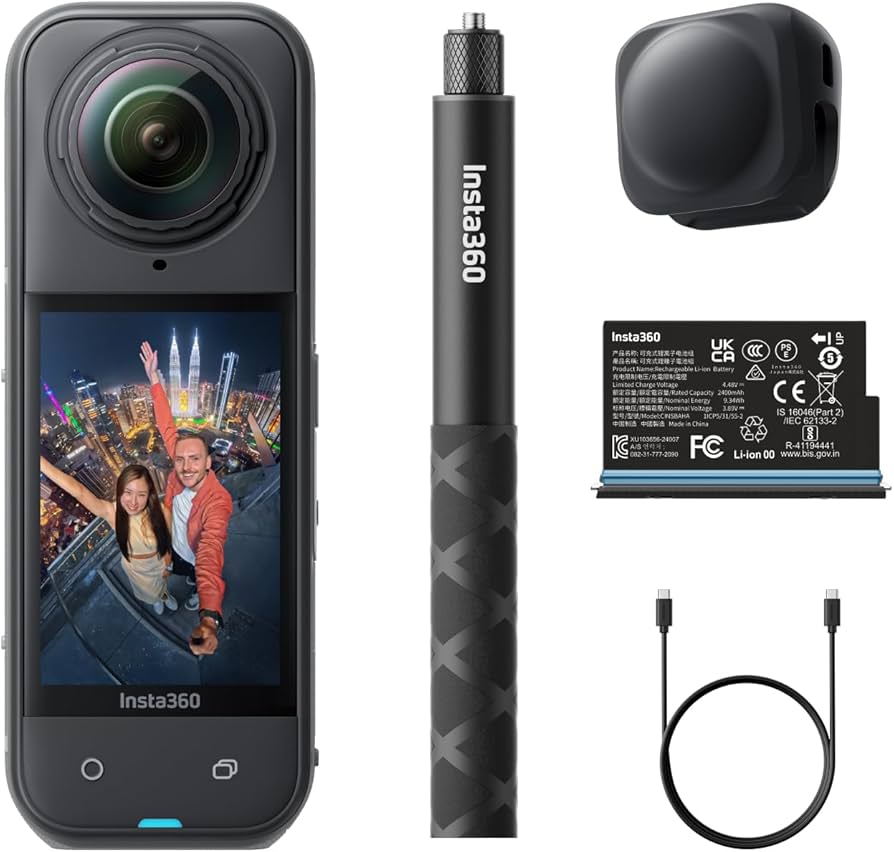 Amazon.com : Insta360 X5 Starter Bundle - Waterproof 8K 360