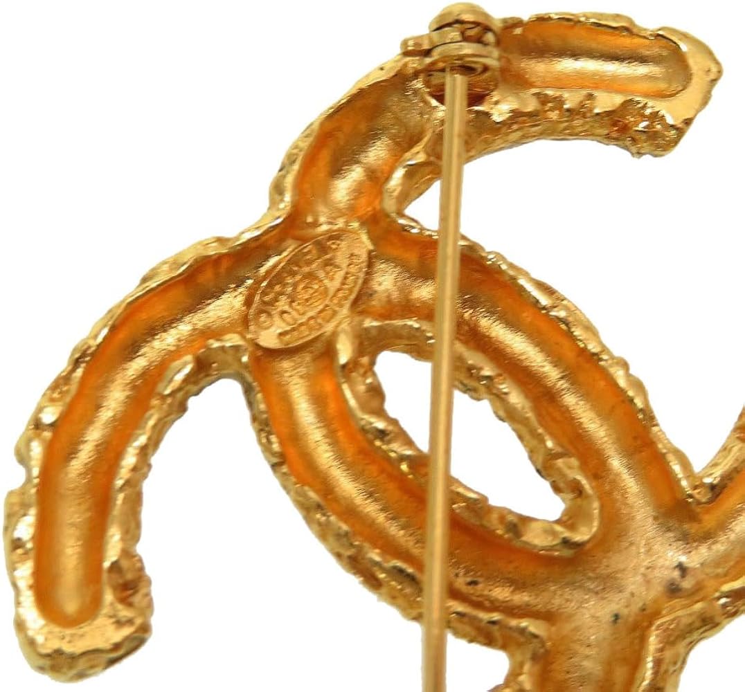 Amazon | (シャネル)CHANEL ココマーク 溶岩 ブローチ メタル ユニ