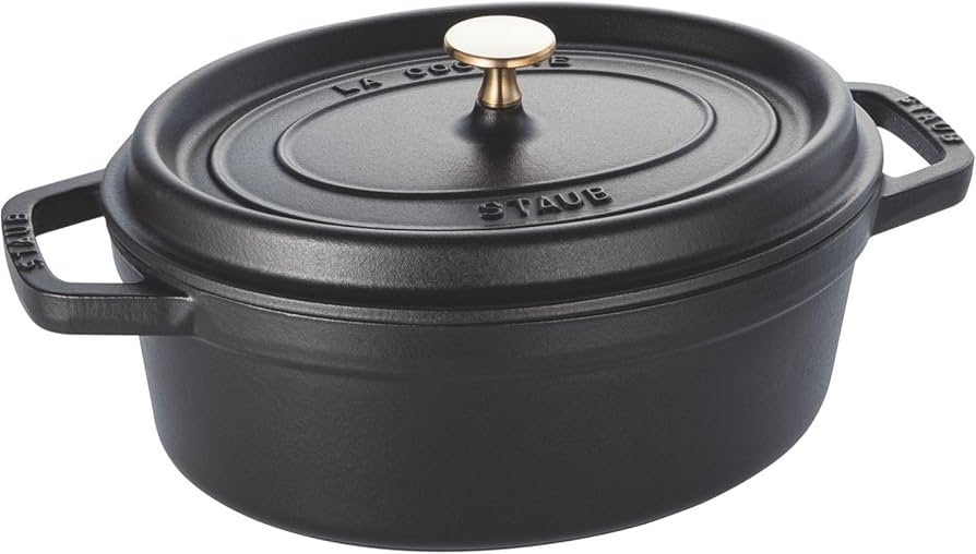 Amazon｜staub ストウブ 「 ピコ ココット オーバル ブラック 27cm