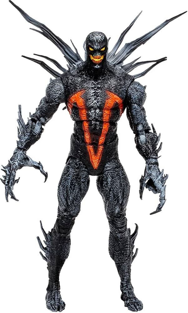 Amazon | スポーン プレイグ 7インチ・アクションフィギュア 黒 90188