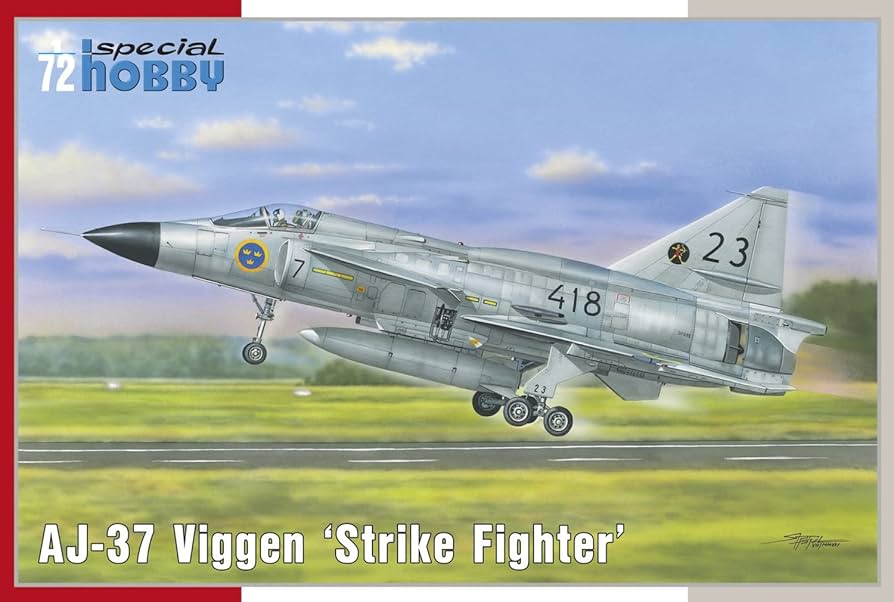 Amazon | スペシャルホビー 1/72 スウェーデン空軍 サーブ AJ-37