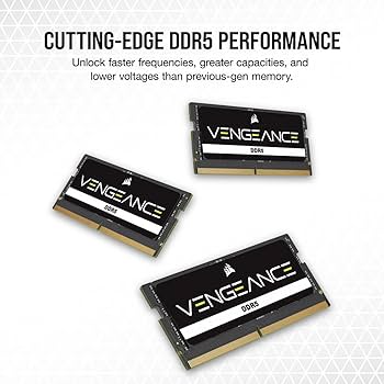 Amazon.com: CORSAIR VENGEANCE SODIMM DDR5 RAM 32GB (2x16GB