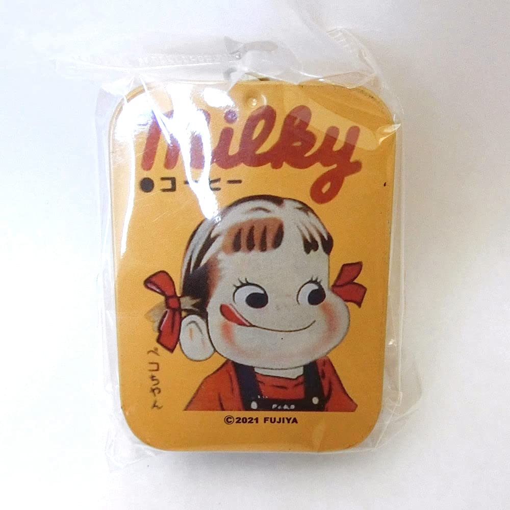 Amazon.co.jp: 不二家 ミルキー 歴代パッケージ ミニ缶ケース ペコ