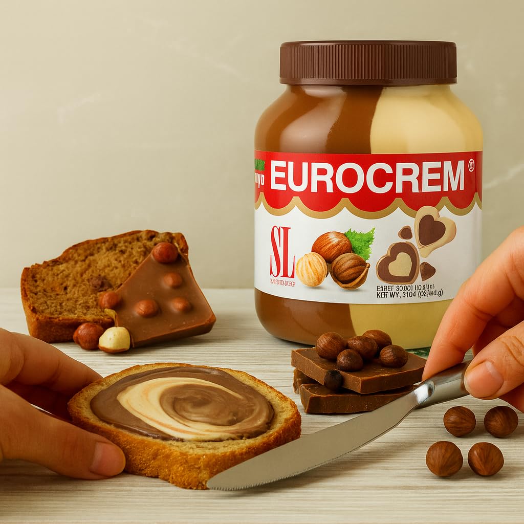 Amazon.com : Eurocrem Hazelnut Milk and Cocoa Spread 800g