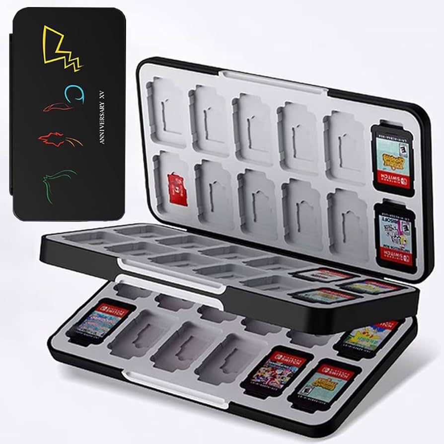 Amazon.co.jp: Limeng Switch ゲームソフト 48枚ゲームカード収納
