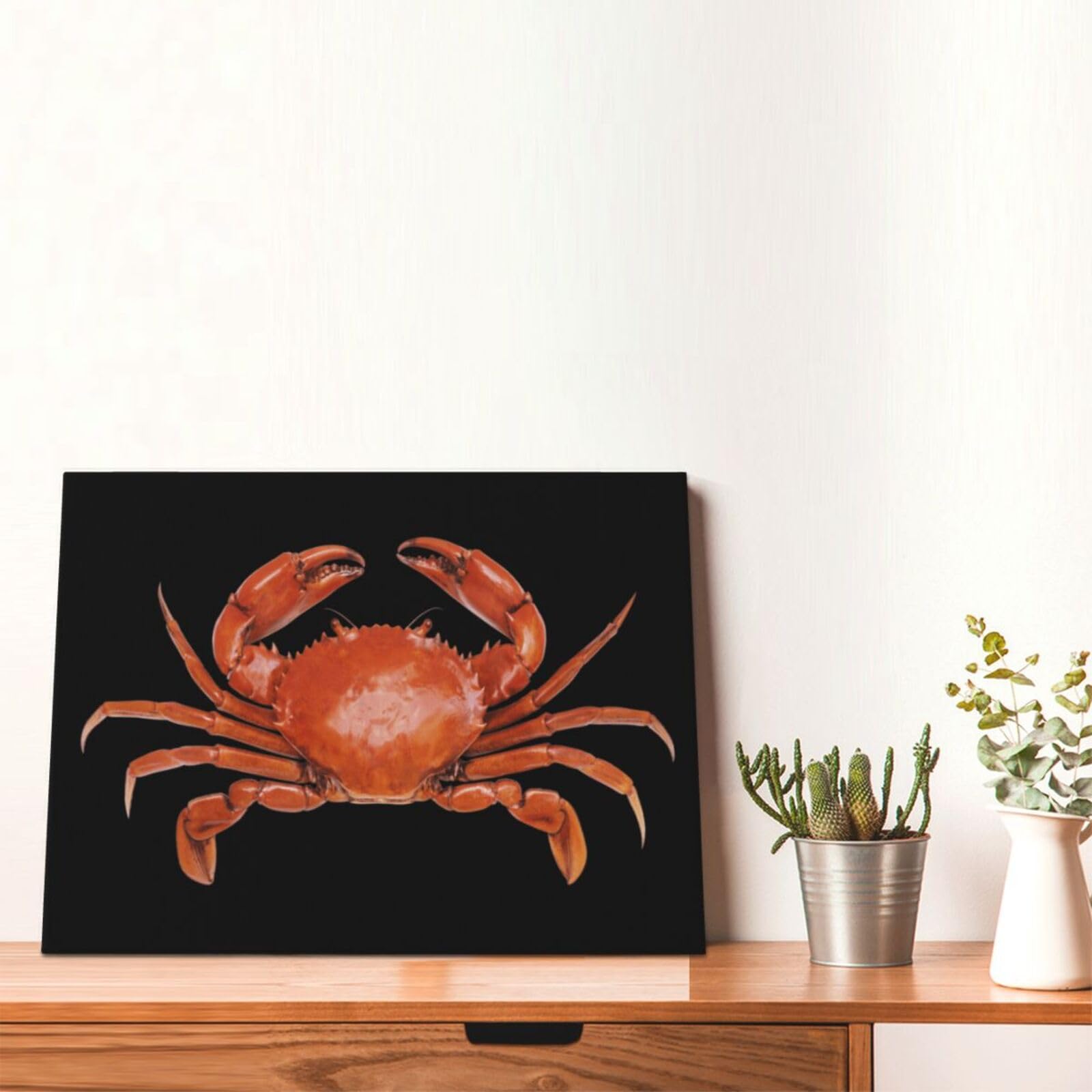 Amazon.co.jp: 蟹柄 カニ柄 かに柄 動物柄 海洋生物柄 アートポスター