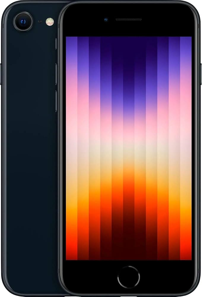 Amazon.com: Apple iPhone SE 3rd Gen, 64GB, Midnight - Cricket
