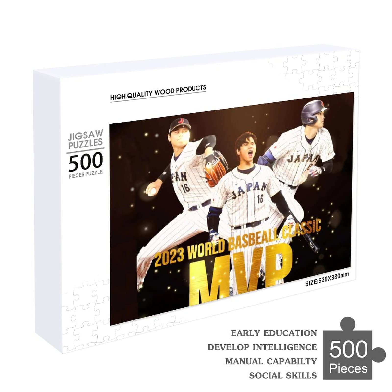 Amazon.co.jp: MVP 大谷 翔平 番號16 ジグソーパズル 300/500/1000