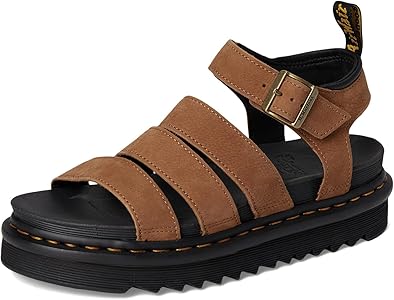 Amazon.com | Dr. Martens Women's Blaire Platform Sandal, Desert