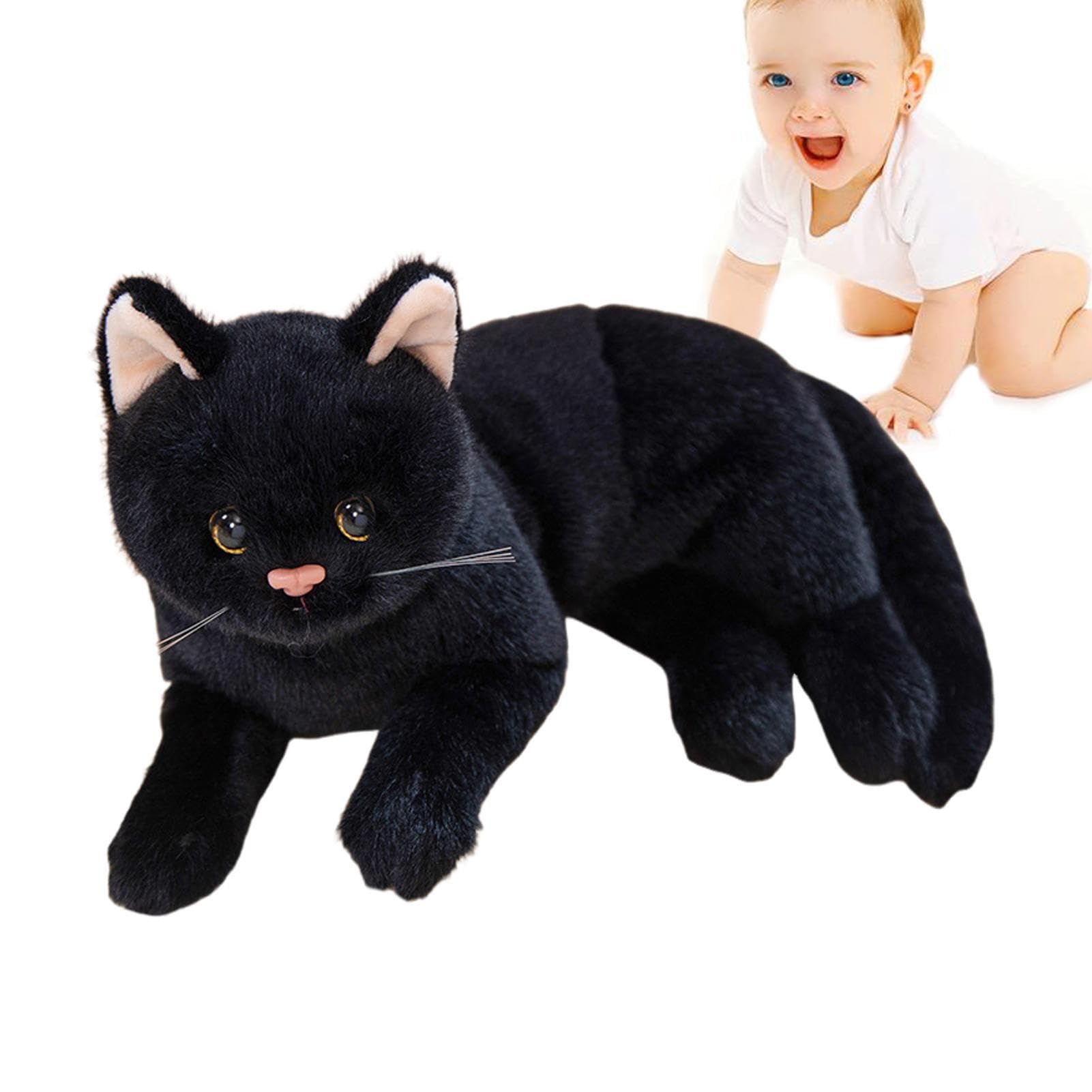 Amazon.co.jp: 猫 ぬいぐるみ リアル ひざねこ 牧羊犬ぬいぐるみ だき