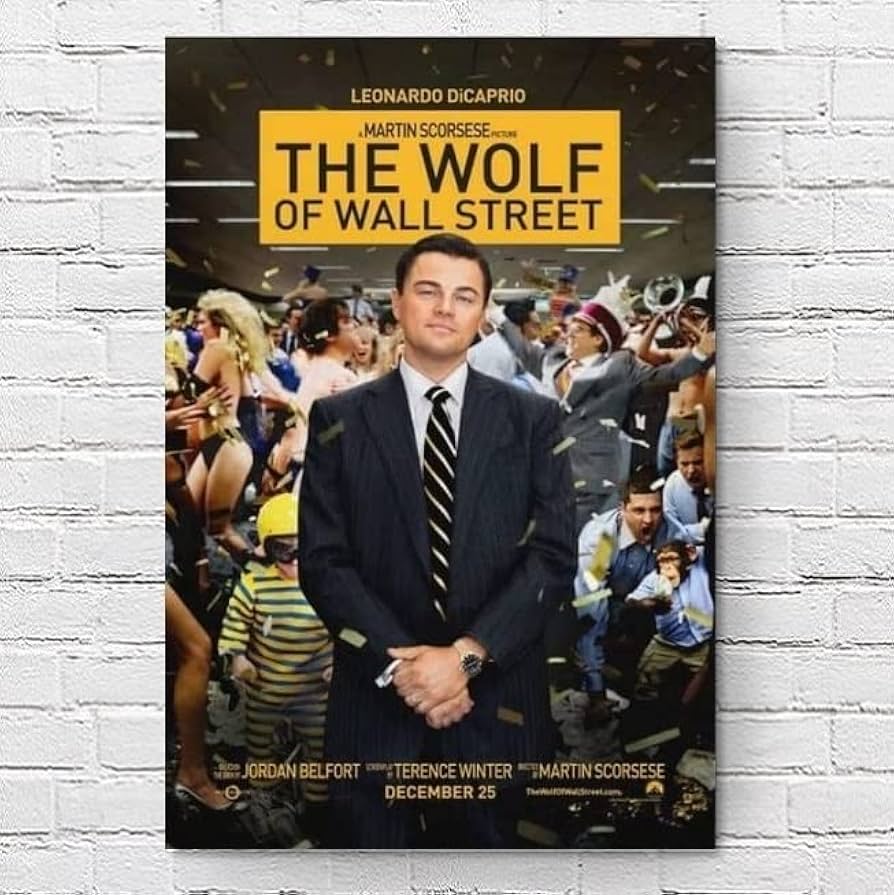 Amazon.co.jp: 映画ポスター ウルフオブウォールストリート WOLF OF