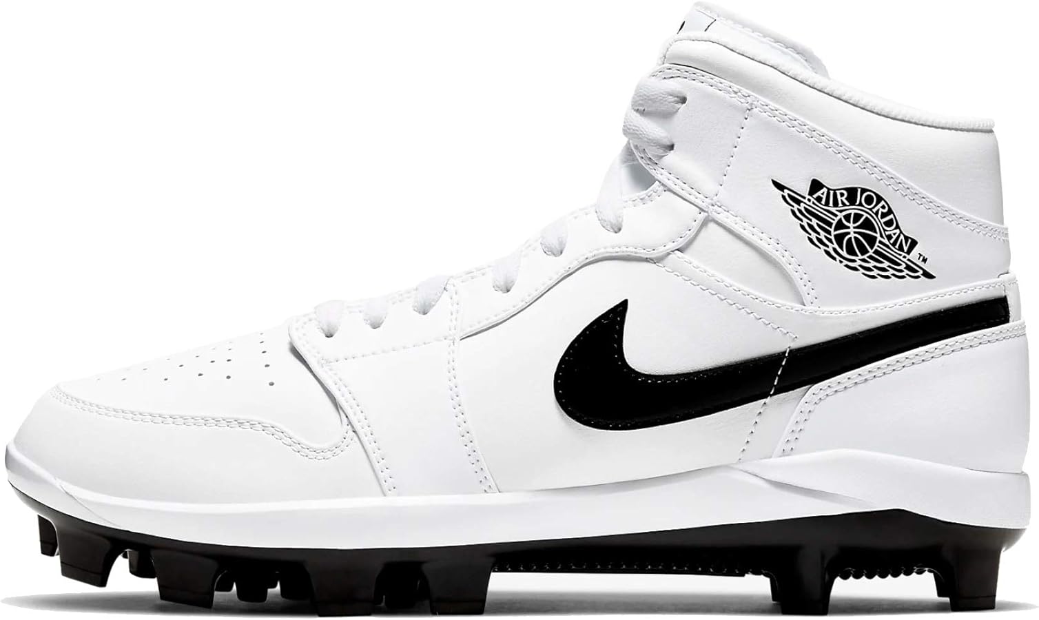 Amazon | Jordan Air 1 レトロ MCS メンズ 野球スパイク, ホワイト