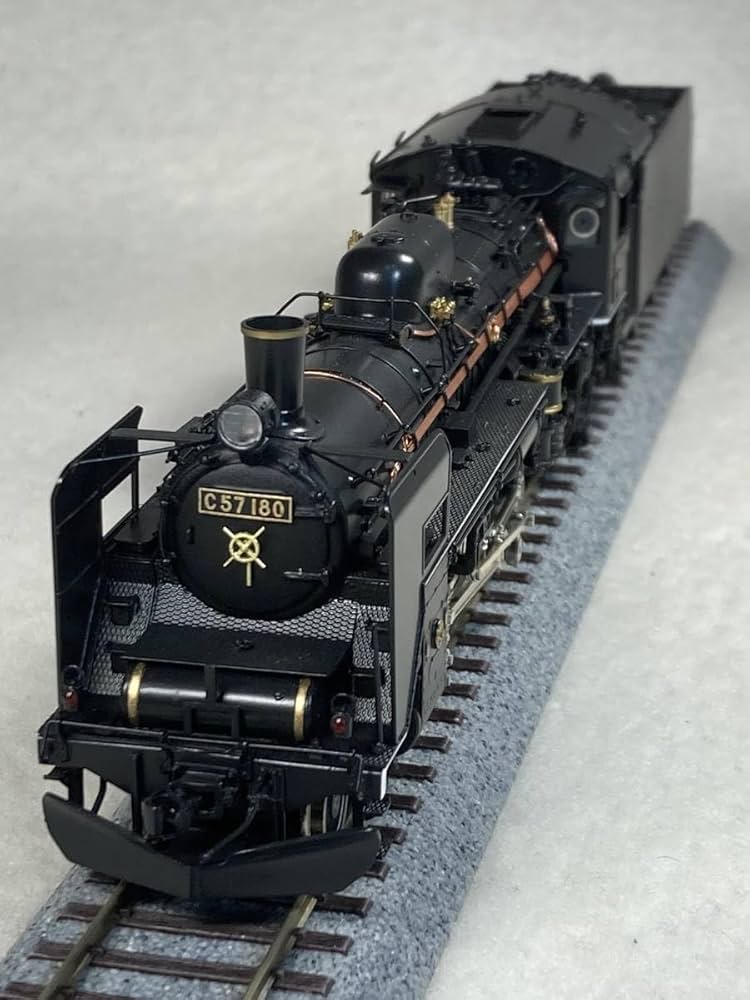 Amazon.co.jp: 天賞堂 C57 180号機 JR東 ばんえつ物語機(作用管