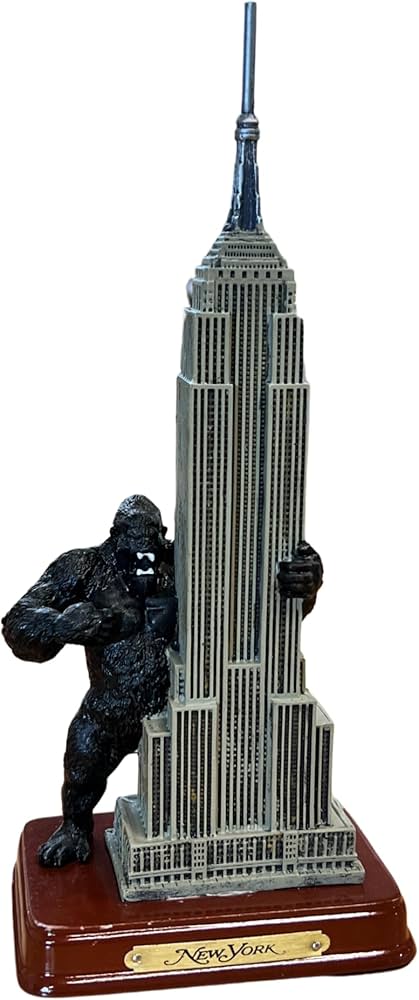 City-Souvenirs Empire State Building and King Kong Statue 7.25