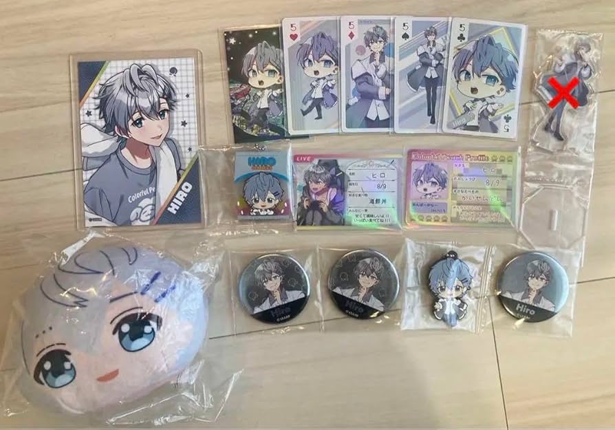 カラフルピーチ Hiro キャラクターグッズセット カラフルピーチ ヒロ