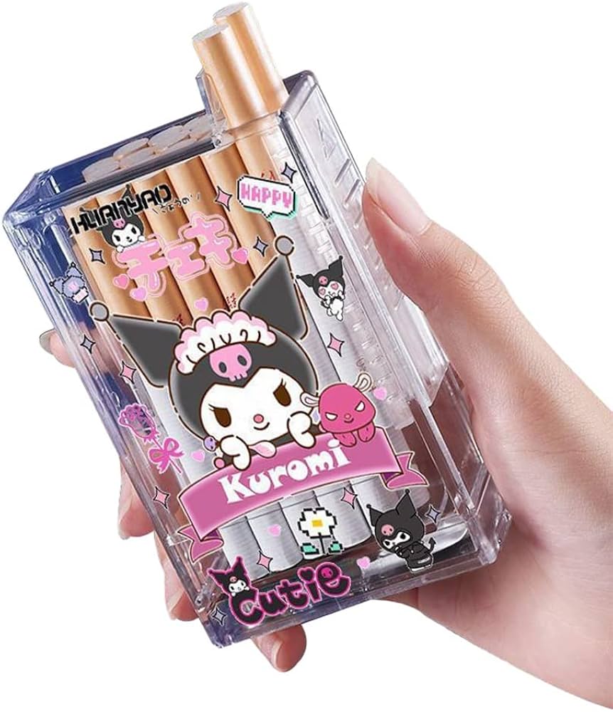 Amazon.co.jp: ライター付きかわいい透明可視シガレット ケース、USB