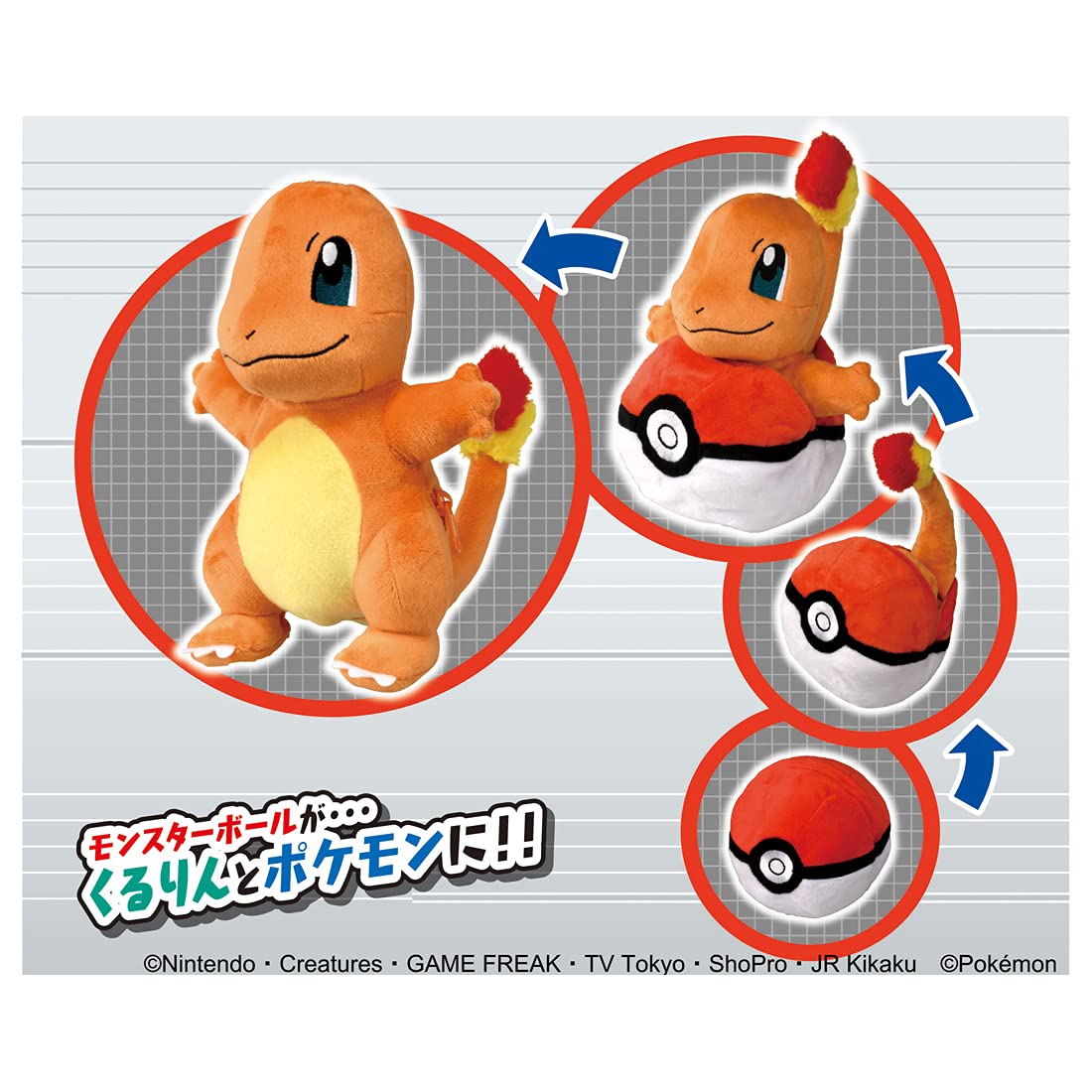 Amazon.co.jp: タカラトミー 『 ポケットモンスター ポケモンくるりん