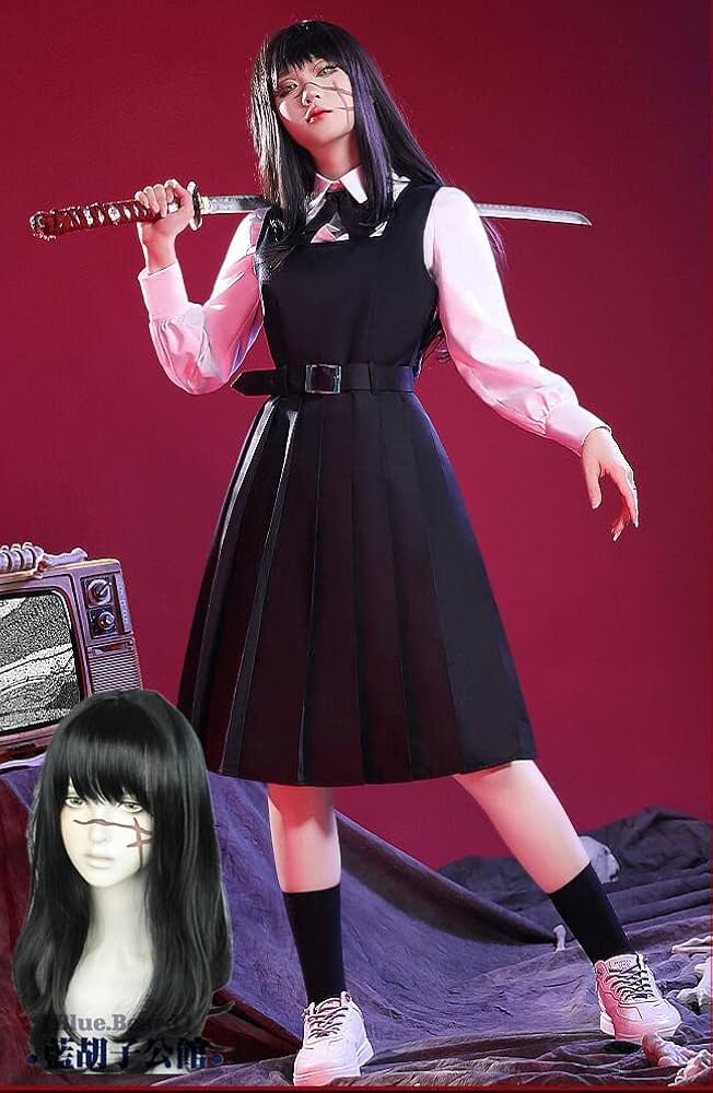 Amazon.co.jp: [エアーズCOS] チェンソーマン 三鷹アサ 制服 戦争悪魔