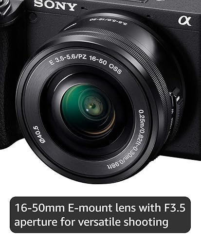 Amazon.com : Sony Alpha a6400 Mirrorless Camera: Compact APS-C