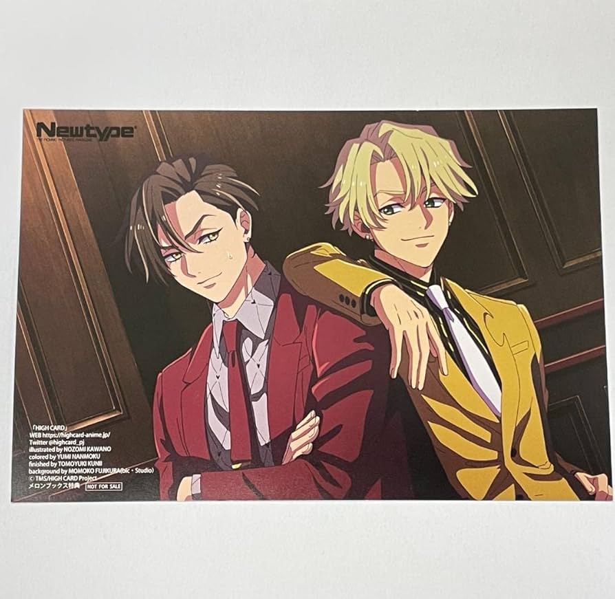 Amazon.co.jp: HIGH CARD 特典イラストカード ハイカード フィン