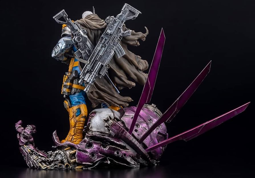 Amazon | MARVEL UNIVERSE ケーブル FINE ART STATUE シグネチャー