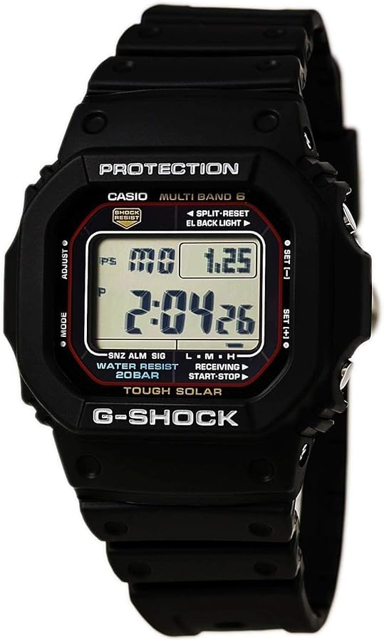 Amazon.com: Casio G-Shock GW-M5610U-1 Men's Solar Black Resin
