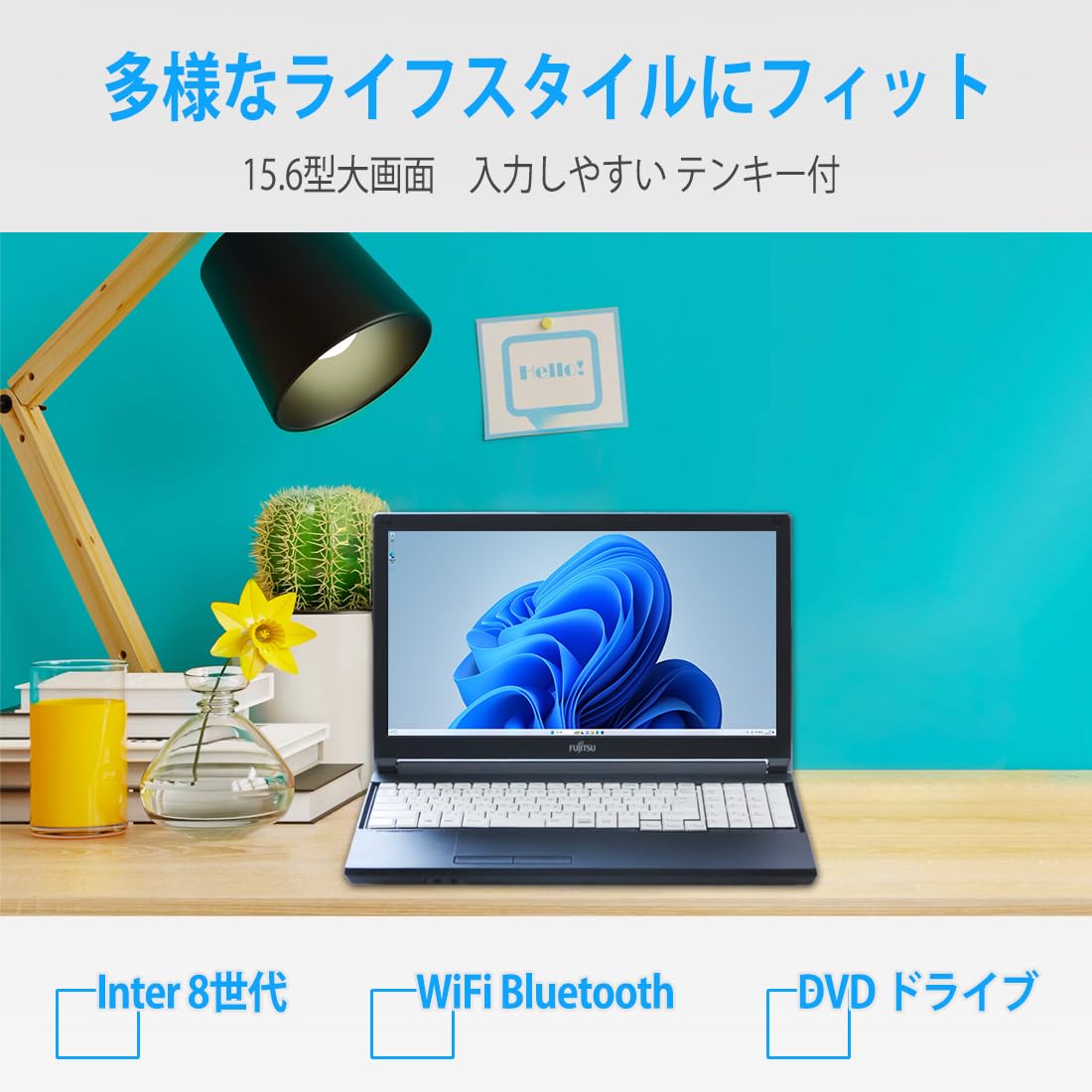 Amazon.co.jp: Fujitsu Lifebook A748 Windows 11 Refurbished 8th