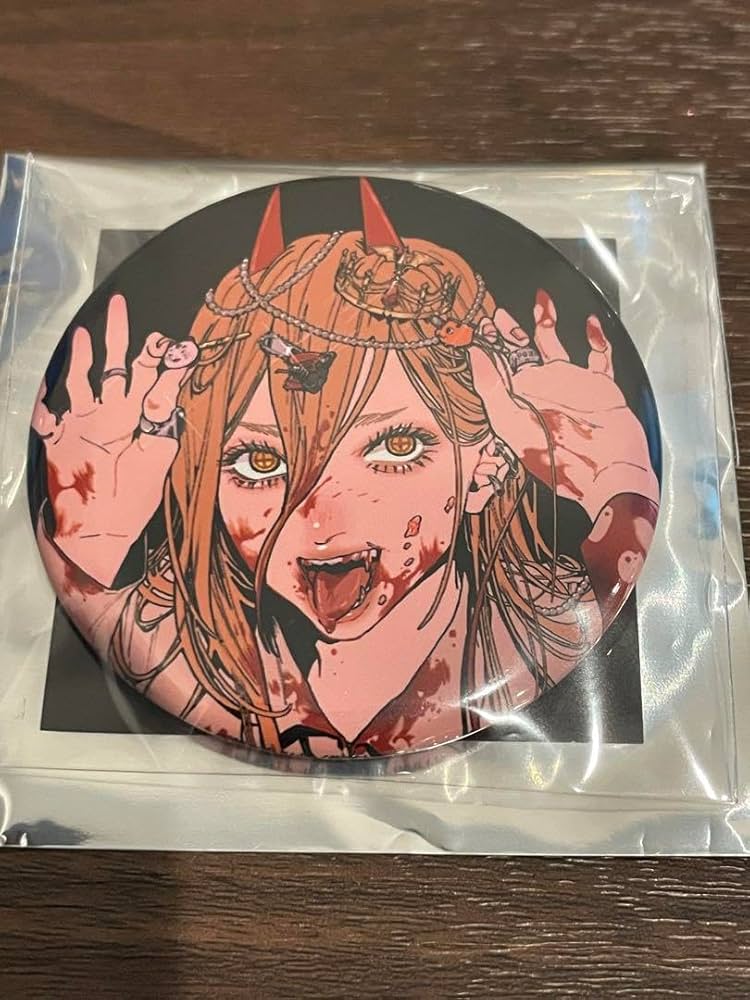 Amazon.co.jp: チェンソーマン展 パワー 缶バッジ : おもちゃ