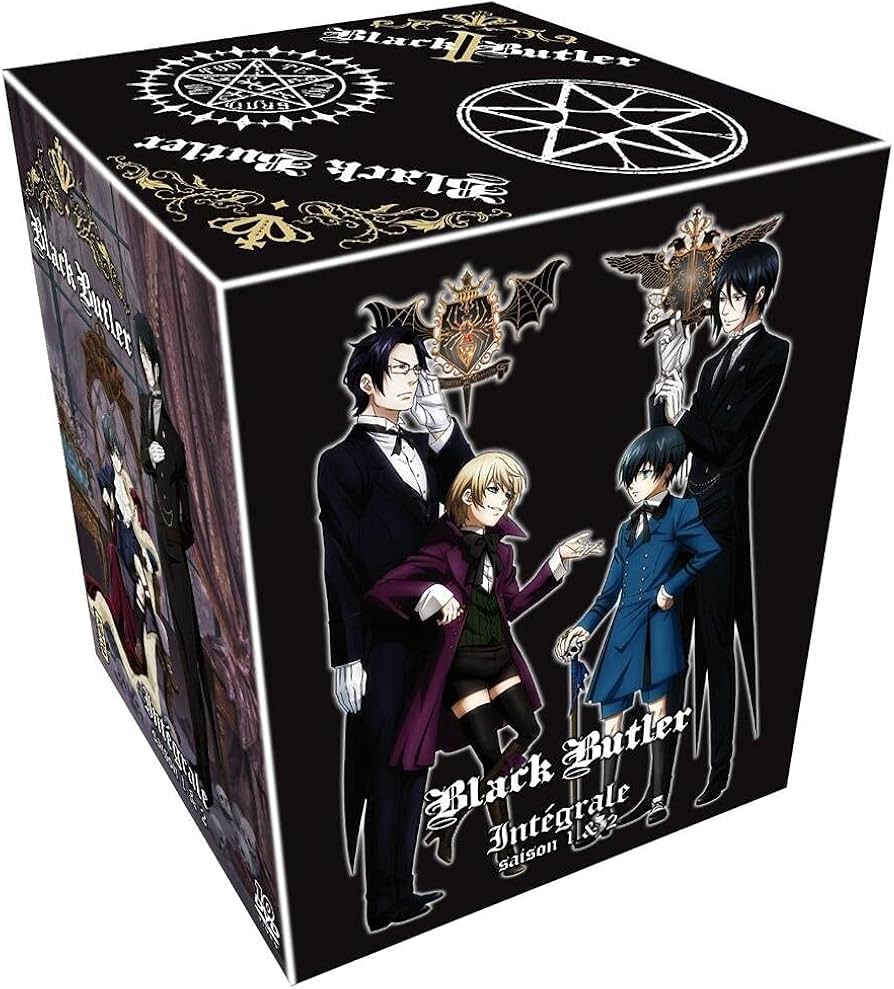 Amazon.co.jp: 黒執事 1期&2期 コンプリート DVD-BOX (全43話, 1075分