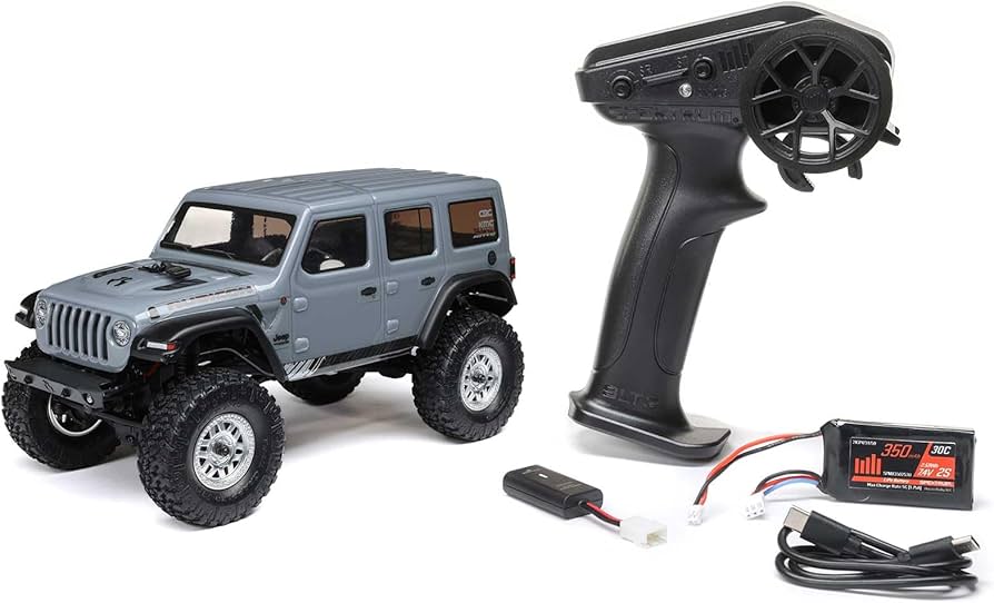 Amazon.co.jp: Axial RC Truck SCX24 2019 ジープラングラー JLU CRC