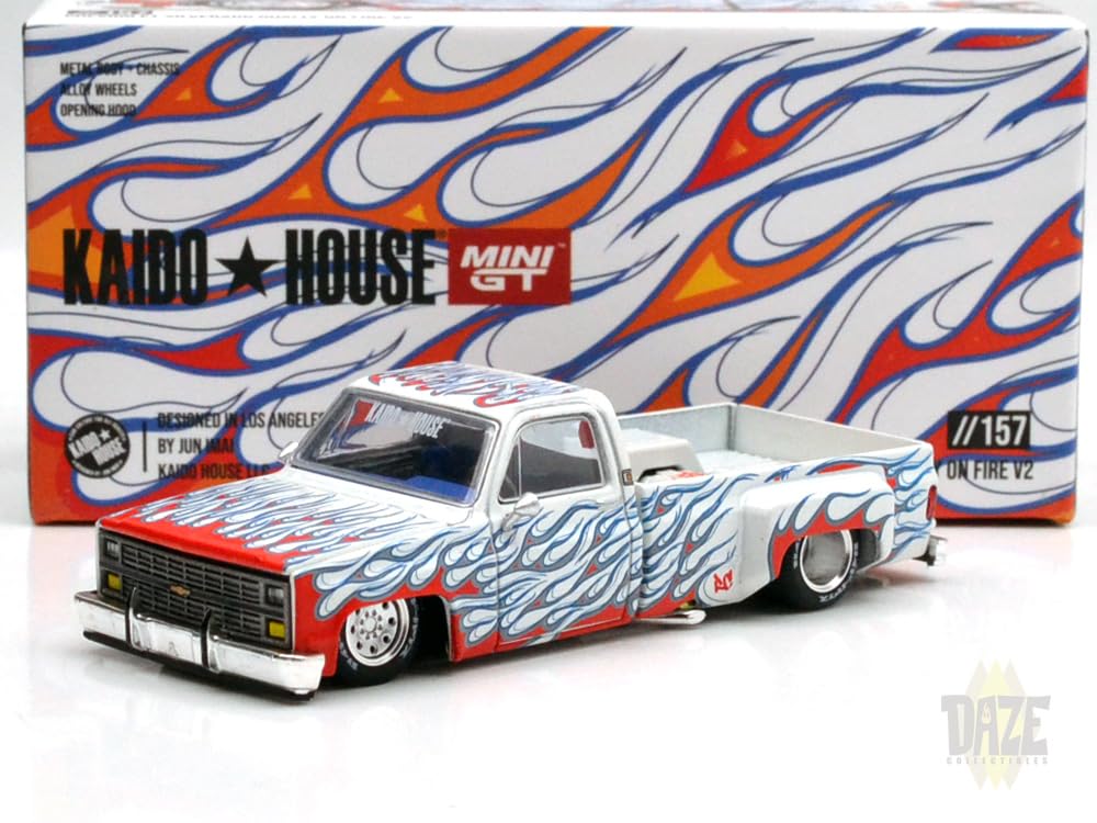 Amazon | MINI GT 1:64 スケール KAIDO HOUSE - CHEVROLET SILVERADO