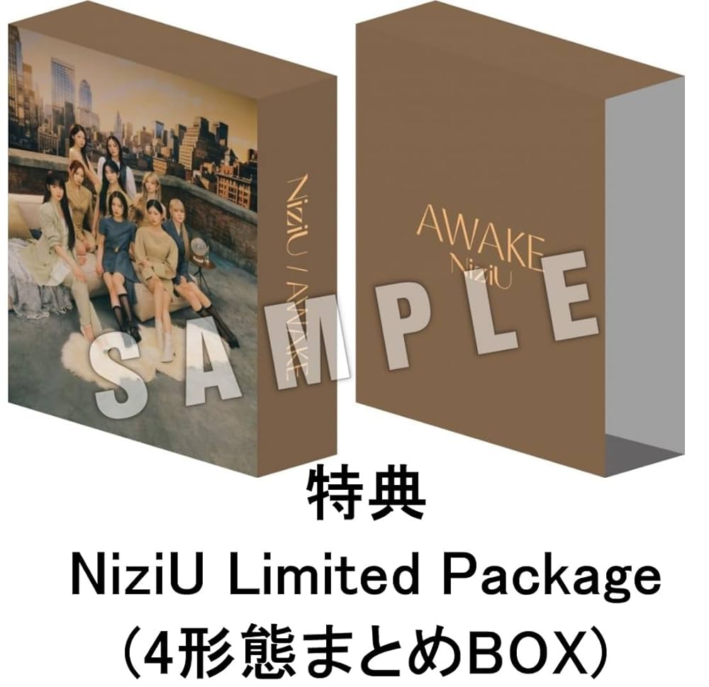Amazon.co.jp: 【限定特典NiziU Limited Package(4形態まとめBOX)、B5