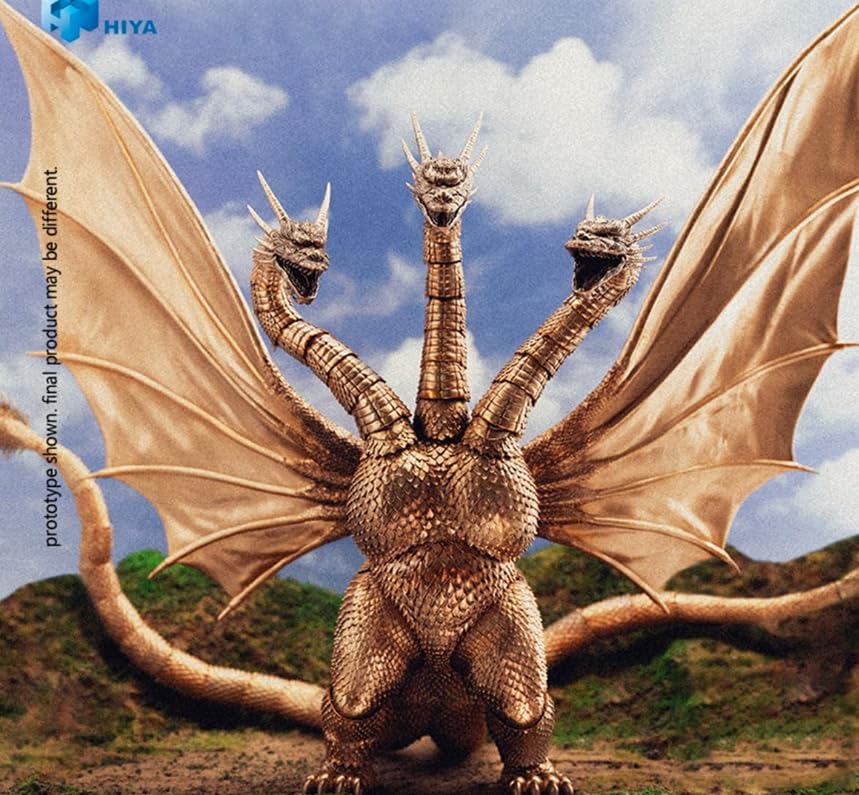 Amazon | HIYA TOYS Exquisite Basic ゴジ vs キングギドラ ギドラ