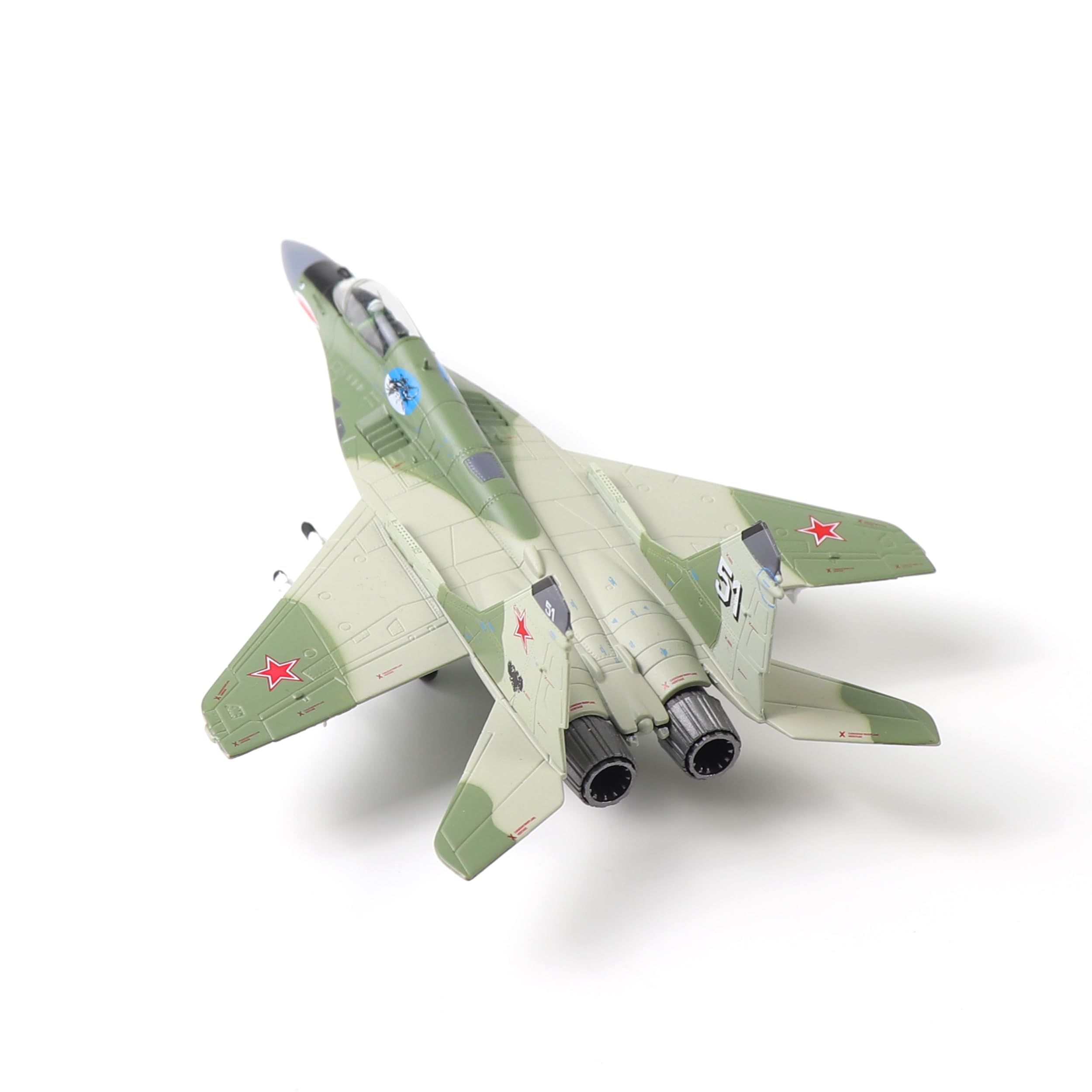 Amazon.co.jp: NUOTIE 1/100 Mig-29 支点金属戦闘機モデルキット